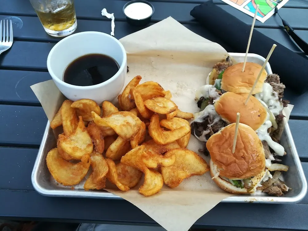 Philly Cheese Steak Sliders